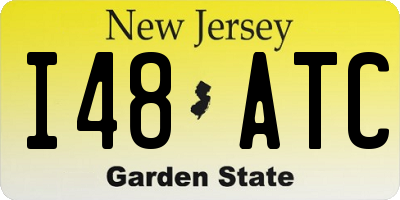 NJ license plate I48ATC