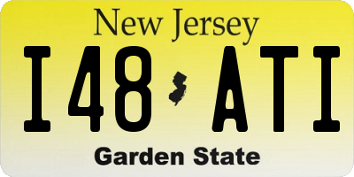 NJ license plate I48ATI