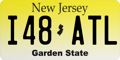 NJ license plate I48ATL