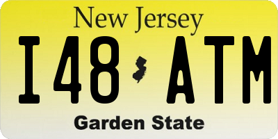 NJ license plate I48ATM