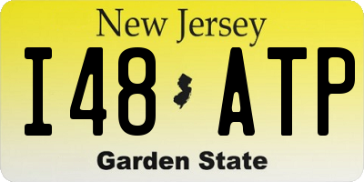 NJ license plate I48ATP
