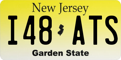 NJ license plate I48ATS