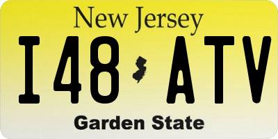 NJ license plate I48ATV