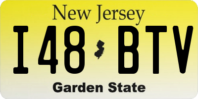 NJ license plate I48BTV