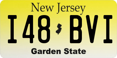 NJ license plate I48BVI