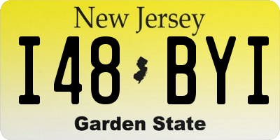 NJ license plate I48BYI