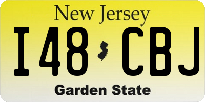 NJ license plate I48CBJ