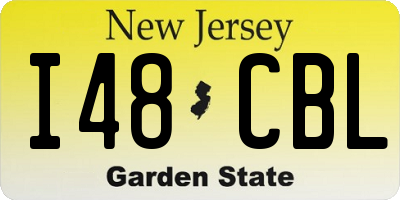 NJ license plate I48CBL