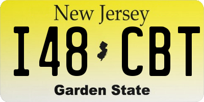 NJ license plate I48CBT