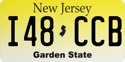 NJ license plate I48CCB