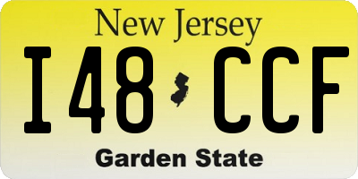 NJ license plate I48CCF