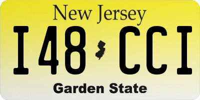 NJ license plate I48CCI