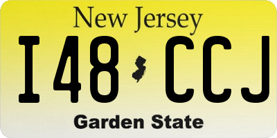 NJ license plate I48CCJ