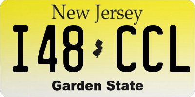 NJ license plate I48CCL