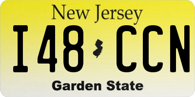 NJ license plate I48CCN