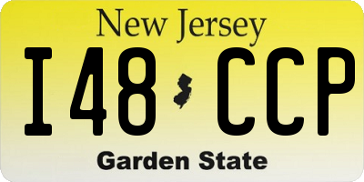 NJ license plate I48CCP