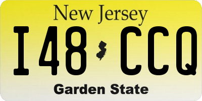 NJ license plate I48CCQ