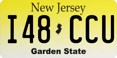 NJ license plate I48CCU