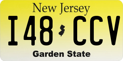 NJ license plate I48CCV