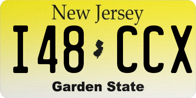 NJ license plate I48CCX