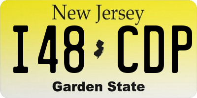NJ license plate I48CDP