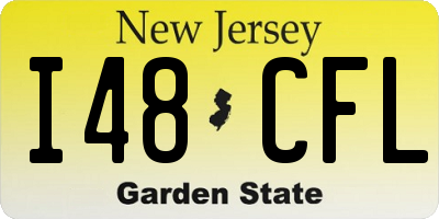 NJ license plate I48CFL