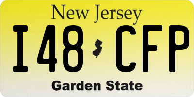 NJ license plate I48CFP