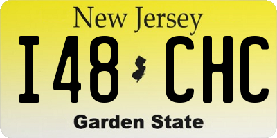 NJ license plate I48CHC