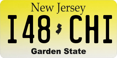 NJ license plate I48CHI