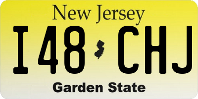 NJ license plate I48CHJ