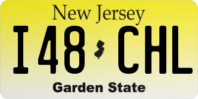 NJ license plate I48CHL