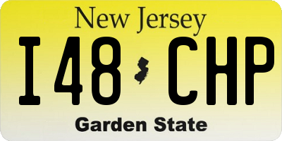 NJ license plate I48CHP