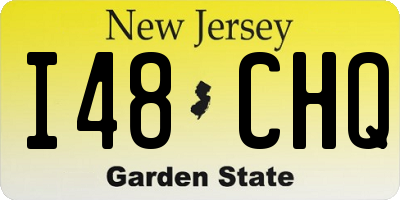 NJ license plate I48CHQ
