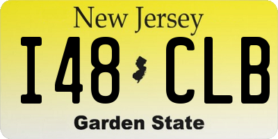 NJ license plate I48CLB