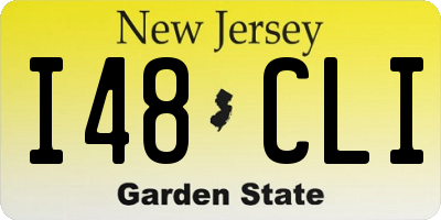 NJ license plate I48CLI