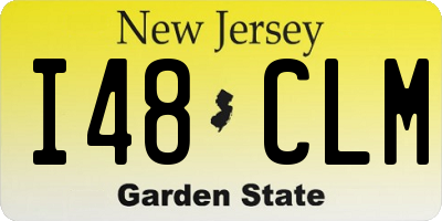 NJ license plate I48CLM