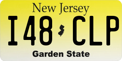 NJ license plate I48CLP