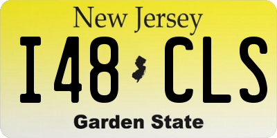 NJ license plate I48CLS
