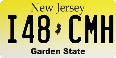 NJ license plate I48CMH