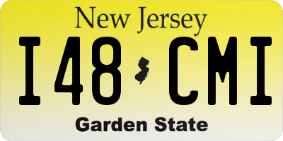 NJ license plate I48CMI