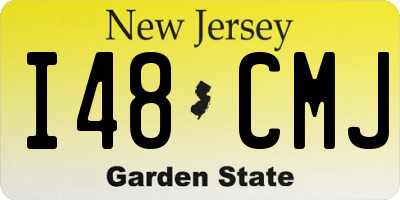 NJ license plate I48CMJ