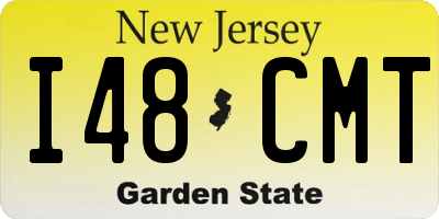 NJ license plate I48CMT