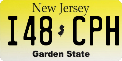 NJ license plate I48CPH