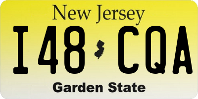 NJ license plate I48CQA