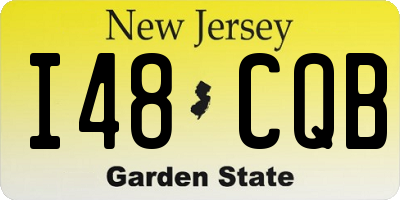 NJ license plate I48CQB
