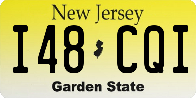 NJ license plate I48CQI