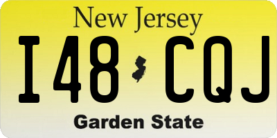 NJ license plate I48CQJ