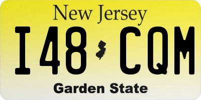 NJ license plate I48CQM