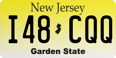 NJ license plate I48CQQ