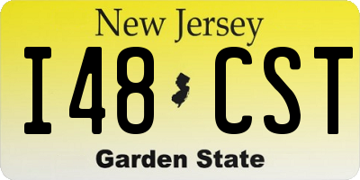 NJ license plate I48CST